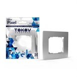 Рамка 1-м Pixel алюм. TOKOV ELECTRIC TKE-PX-RM1-C03 1792277