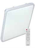 Светильник светодиодный PREMIUM MYSTERY QUADRO 75Вт 230В 3000-6500К 6000лм IP40 530х530х70мм настенно-потолоч. управляемый с пультом ДУ КОСМОС KSMystQD75W 1851212