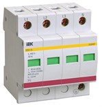 Ограничитель перенапряжения ОПС1-B 4P IEK MOP20-4-B 67933