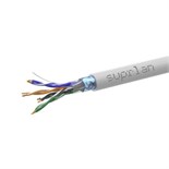 Кабель витая пара F/UTP кат.5E 4х2х24AWG solid Cu PVC Indoor Premium 305м (м) SUPRLAN 01-1012-2 361223