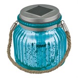 Светильник садовый USL-M-210/GN120 BLUE JAR IP44 солнечная батарея Uniel UL-00003208 502205