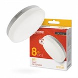 Лампа светодиодная LED-GX53-VC 8Вт таблетка 3000К тепл. бел. GX53 760лм 230В IN HOME 4690612020723 530133