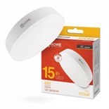 Лампа светодиодная LED-GX53-VC 15Вт таблетка 3000К тепл. бел. GX53 1430лм 230В IN HOME 4690612020815 530142