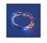 Гирлянда LED на батарейках ULD-S0200-020/DTB/3AA/RC RGB IP20 DEW 3AA (не в/к) "Роса" 2м 20 диодов RGB свет пульт ДУ (в/к) Uniel UL-00007247 1381561