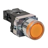 Кнопка BA51 с подсветкой 230В желт. NO PROxima EKF xb2-bw51-230 1592242