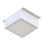 Светильник светодиодный DL-GRIGLIATO-S90x90-12W Warm3000 WH 90 deg 230) IP40 металл Arlight 038332 1709324