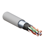 Кабель витая пара F/UTP кат.5E 4 пары 24 AWG solid PVC сер. TERACOM PRO EKF TRP-5EFTP-04PVC-GY-IN3 1768988