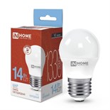 Лампа светодиодная LED-ШАР-VC 14Вт 230В E27 6500К 1330лм IN HOME 4690612047836 1771268