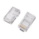 Джек компьютерный RJ45 (8P8C) кат.5E (уп.100шт) Rexant 05-1021 221581