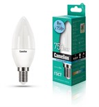 Лампа светодиодная LED8-C35/845/E14 8Вт свеча 4500К бел. E14 750лм 170-265В Camelion 12386 439682