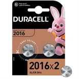 Элемент питания литиевый CR2016 BP-2 (блист.2шт) Duracell Б0037271 515540