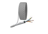 Кабель витая пара U/UTP кат.5E 4х2х24AWG solid CU PVC сер. (м) Эра Б0044429 1408266