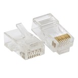 Коннектор RJ45 (8P8C) кат.6 неэкранир. 30мкд универс. (уп.20шт) TERACOM PRO EKF TRP-PLUG-6UTP-20 1566847