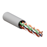 Кабель витая пара U/UTP кат.5E 4 пары 24 AWG solid PVC сер. TERACOM PRO PRO EKF TRP-5EUTP-04PVC-GY-IN3 1768986