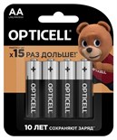 Элемент питания алкалиновый AA/LR6 (блист. 4шт) Basic Opticell 5051001 1775448