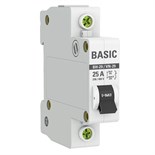 Выключатель нагрузки 1п 25А ВН-29 Basic EKF SL29-1-25-bas 1223396