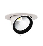 Светильник светодиодный PLED DL4 WH Downlight 40Вт 4000К IP40 24град. ДВО встраив. поворотн. Pro+ JazzWay 5021921 547228