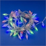 Гирлянда LED "Шишки-1" ULD-S0500-050/DTA MULTI IP20 PINE CONES-1 5м 50 диодов разноцвет. свет провод прозр. Uniel UL-00007194 1381534