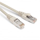 Патч-корд кат.5E F/UTP экранир. LSZH PC-LPM-STP-RJ45-RJ45-C5e-0.5M-LSZH-GY 0.5м сер. Hyperline 42307 1201176