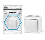 Переключатель 1-кл. ОП Dita IP54 10А 250В бел. TOKOV ELECTRIC TKL-DT-P1-C01-IP54 1710648