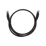 Патч-корд U/UTP CAT 6 RJ45-RJ45 26AWG LSZH черн. 1м Rexant 02-0292-1 1742776