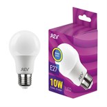 Лампа светодиодная LED-A60-E27-10Вт-2700K 10Вт грушевидная 2700К тепл. бел. E27 750лм 180-240В REV 32266 5 325372