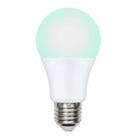 Лампа светодиодная LED-A60-9W/SCBG/E27/FR/DIM IP65 PLO65WH для бройлеров диммир. Uniel UL-00003190 528832