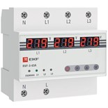 Реле выбора фаз с дисплеем RVF-3-63А PROxima EKF RVF-3-63a 1466688