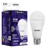 Лампа светодиодная 30Вт А70 4000К Е27 176-264В TOKOV ELECTRIC TKE-A70-E27-30-4K 1660380