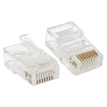 Коннектор RJ45 (8P8C) кат.5E неэкранир. TERACOM универс. (уп.50шт) EKF TRC-PLUG-5EUTP-50 1752750