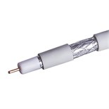 Кабель коаксиальный RG-6 CCS 1.02 (21проц.)/FPE/Al-Pet-Al Foil Unbonded/Al 64х0.12/PVC RW бел. (уп.100м) Net.On 109L 1756229