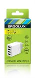 Адаптер сетевой ELX-РA02QC-C01 36Вт 4USB 100-220В 5-9В/3А 1QC+3/3А коробка бел. Ergolux 15292 1785148