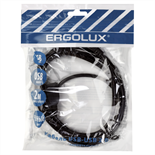 Кабель удлинитель USB ELX-EC01P-USB USB (АМ)-USB (AF) 2м PVC пакет черн. Ergolux 15298 1785150