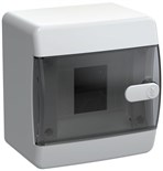 Корпус пластиковый ЩРН-П-4 IP41 черн. прозр. дверь UNION Compact IEK UIC-KP12-N-04-41-K01 1792037