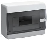 Корпус пластиковый ЩРН-П-8 IP41 черн. прозр. дверь UNION Compact IEK UIC-KP12-N-08-41-K01 1792039