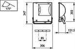 Светильник RVP151 MHN-TD70W IC A 70Вт RX7s IP65 PHILIPS 910503695018 253006