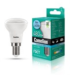 Лампа светодиодная LED6 R50/845/E14 6Вт рефлектор матовая 4500К бел. E14 480лм 170-265В Camelion 11659 329830