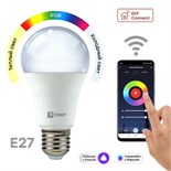 Лампа светодиодная Умная Connect 8Вт WIFI RGBW E27 EKF slwf-e27-rgbw 1405038