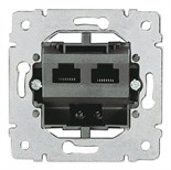 Розетка компьютерная 2-м Galea Life RJ45 кат.3 PRO21 механизм Leg 775936 147401