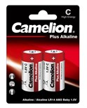 Элемент питания алкалиновый C/LR14 1.5В Plus Alkaline LR14-BP2 BL-2 (блист.2шт) Camelion 1653 197982