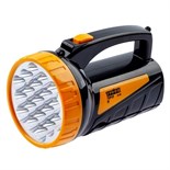 Фонарь-прожектор аккумуляторный TSP19 19 + 18LED аккум. 4В 2А.ч ЗУ 220В (картон. упак.) Трофи C0045552/Б0008436 248133