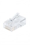 Разъем RJ45 8P8C кат.5E UTP PLUG-8P8C-U-C5-100 для ож и мж кабеля Hyperline 49377 281935