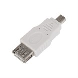 Переходник USB гнездо USB-A - штекер mini USB блист. Rexant 06-0191-A 1256448