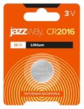 Элемент питания литиевый CR2016 3В BL-1 (блист.1шт) JazzWay 2852830 1366197