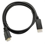 Кабель DisplayPort (m) DVI (m) 2м черн. 1147349 1494789