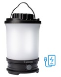 Фонарь аккумуляторный кемпинговый LED 10Вт съемн. аккум. Li-ion18650 2х2.2А.ч Power-bank USB-шнур КОСМОС KOS604Lit 584456