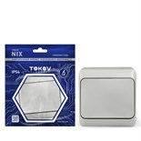 Переключатель 1-кл. ОП Nix 10A IP54 250В сер. TOKOV ELECTRIC TKE-NX-P1-C06-IP54 1712880