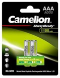 Аккумулятор Always Ready AAA-1100mAh Ni-Mh BL-2 NH-AAA1100BP2 1.2В Camelion 15037 1738367