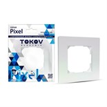 Рамка 1-м Pixel перламутр. TOKOV ELECTRIC TKE-PX-RM1-C04 1792306