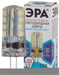 Лампа светодиодная LED-JC-3W-12V-840-G4 240лм ЭРА Б0033194 1297629